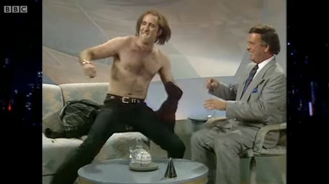 Nicolas Cage calls Terry Wogan interview 'obnoxious' xx years later